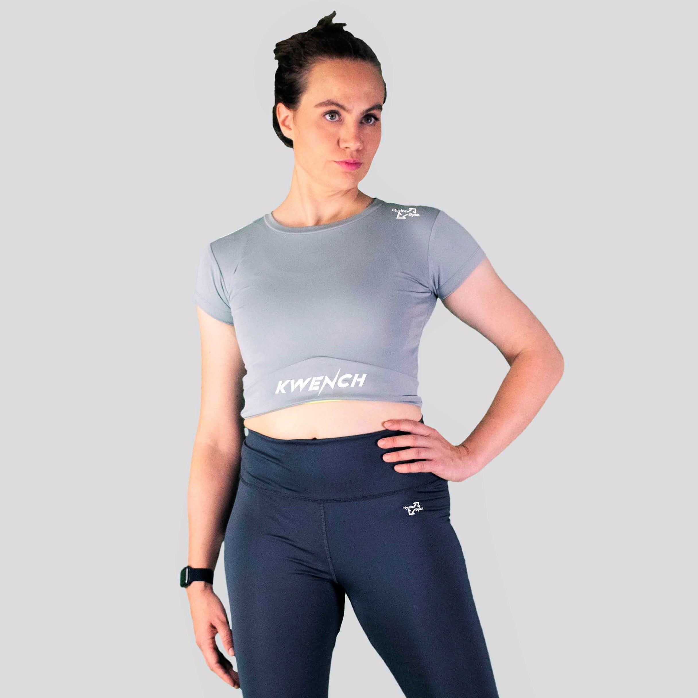 Kwench Womens Gymshark Yoga top tank tshirt crop