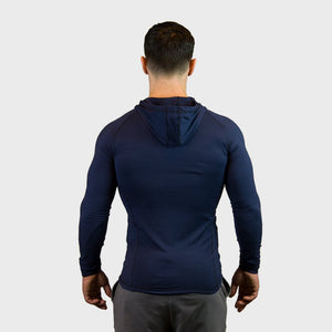 Kwench Crux Mens long sleeve Gym Yoga Workout Tshirt hoodie  Thumbnails-3