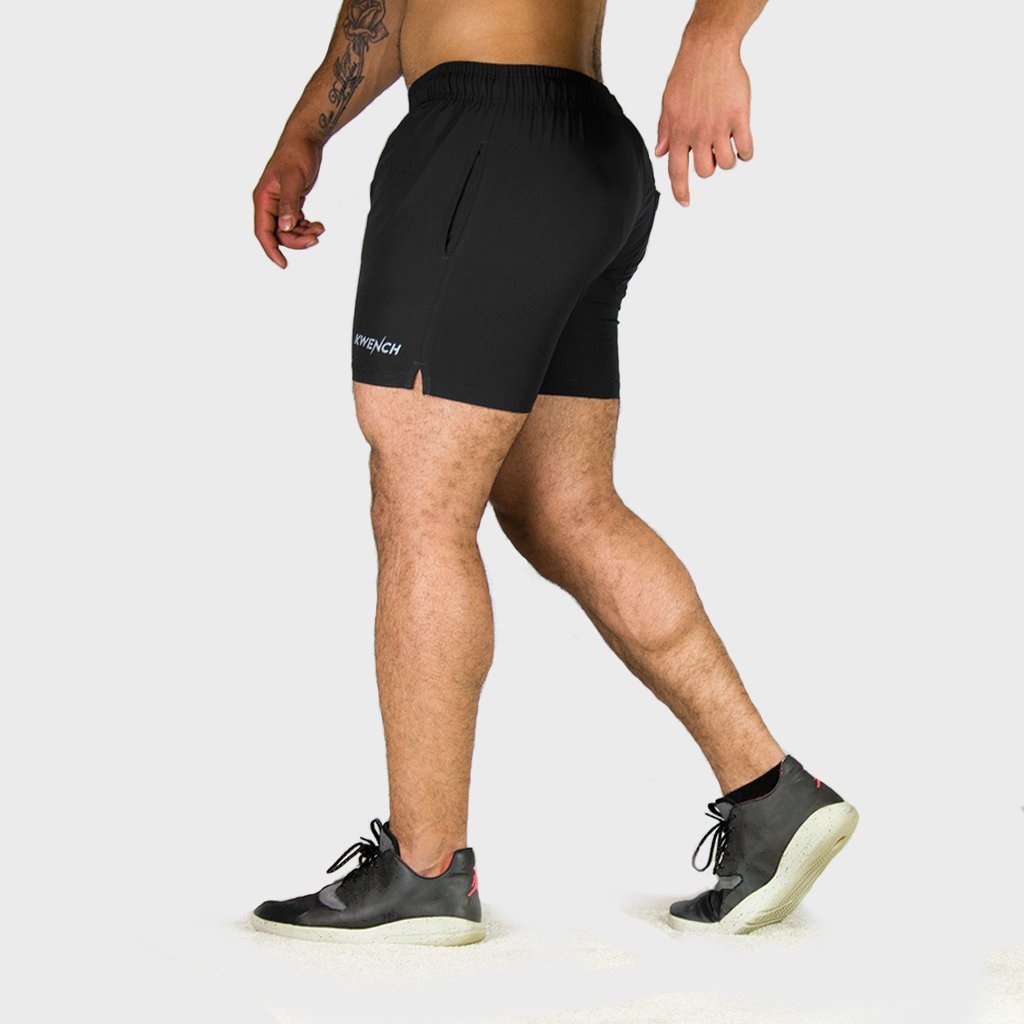 Kwench Mens Yoga Gym Workout Shorts