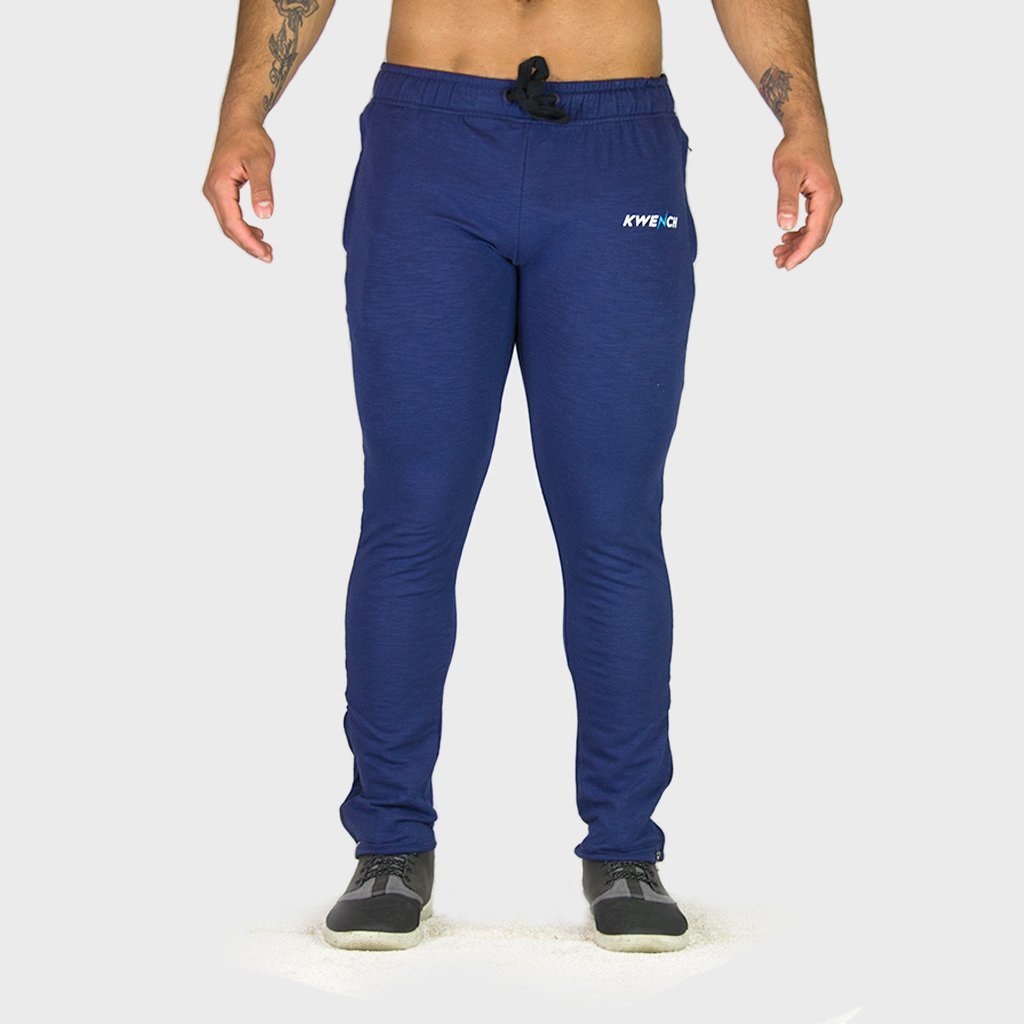 Kwench Mens Gym Track Pants Joggers Slim