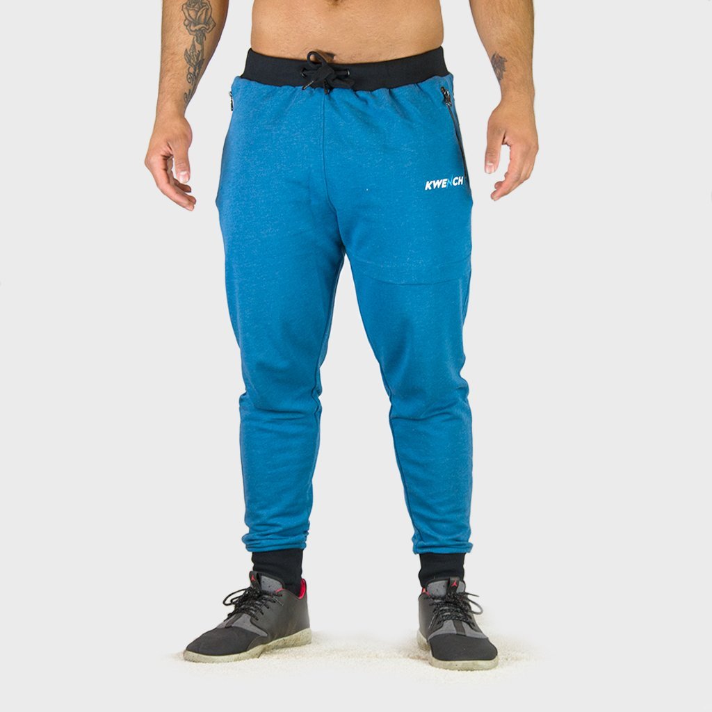 Kwench Mens Gym Track Pants Joggers tapered