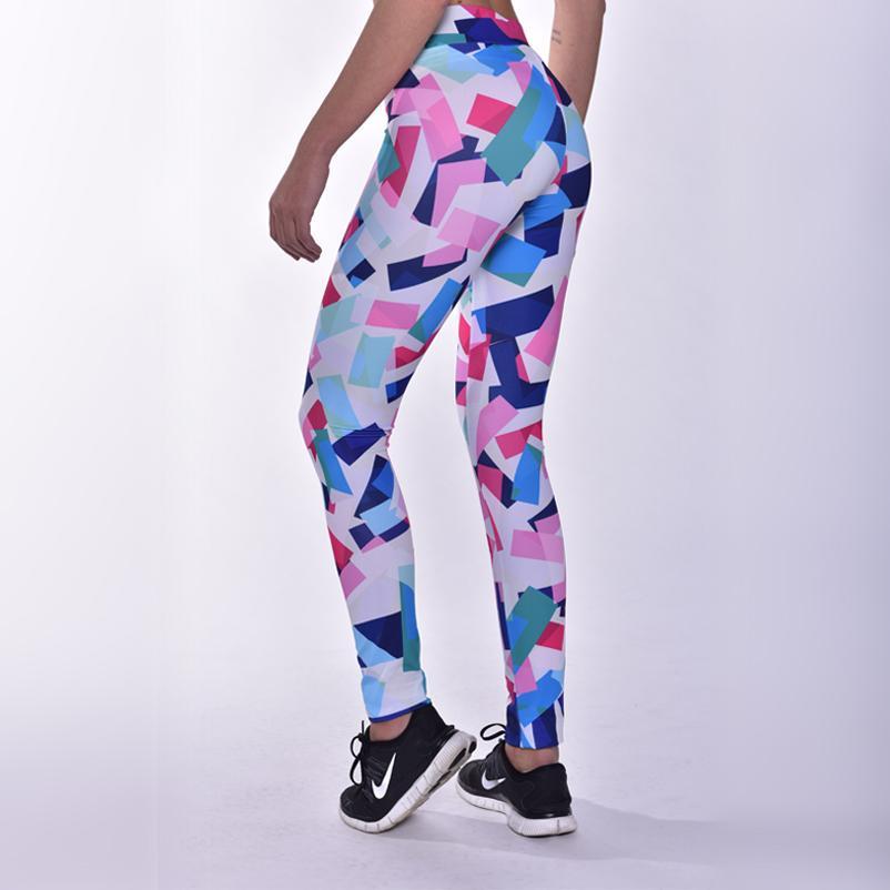 Kwench womens printed gym workout leggings 